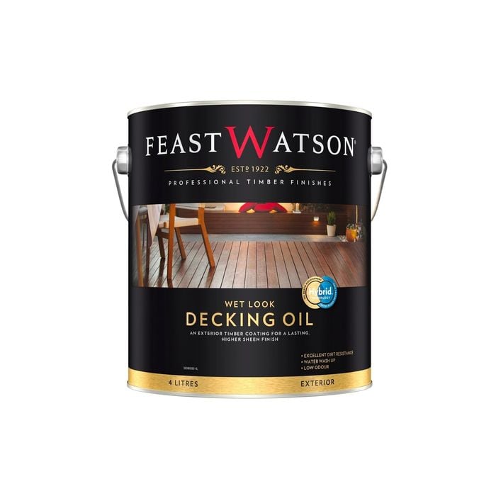 Feast Watson 4L Wet Look Decking Oil