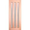 Woodcraft 2040 x 820 x 40mm Entrance Door Frosted Safety Glass SD011