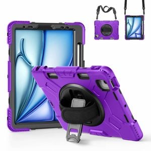 Tough On iPad Air 11" 2024 / 2025 Case Rugged Protection Purple