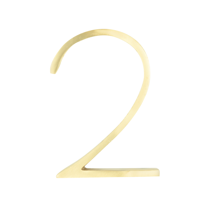 Sandleford 120mm Brass Toorak Number 2
