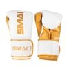 SMAI ProGuard White/Gold Boxing Glove - 12oz