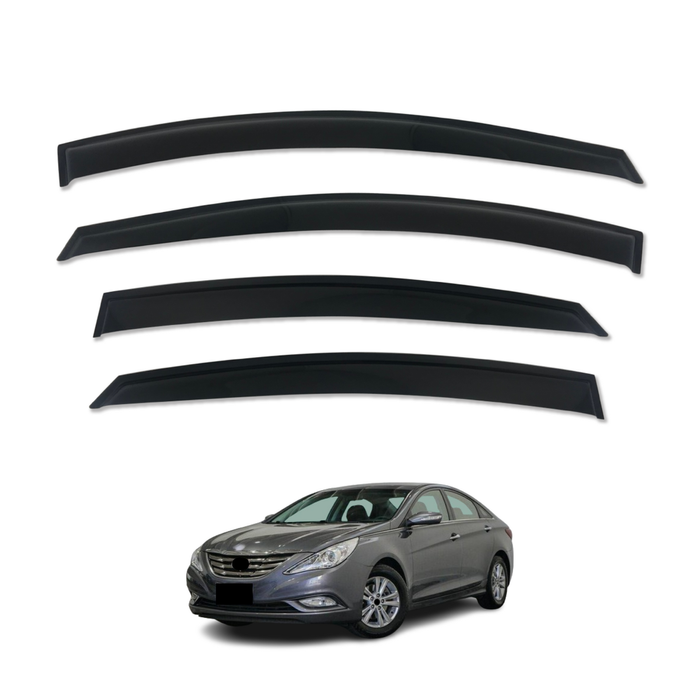 AUSGO Weather Shields For Hyundai I45 YF Series Sedan 2010-2019 Weathershields Window Visors Wind Deflectors