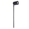 Brilliant 12V 5W Black Tate RGB+White Garden Spotlight