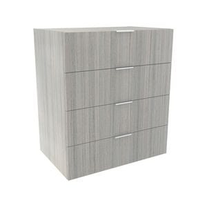 Lugna 1024 x 900 x 580mm Mist 4 Drawer Storage Cabinet
