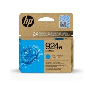 Hp Evomore 924e Original Inkjet Ink Cartridge - Cyan - 1 Pack - 9 Ml - 800 Pages