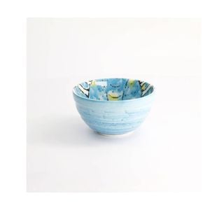 Tokyo Design Studio Seafood Bowl Stylish 13x7cm Light Blue
