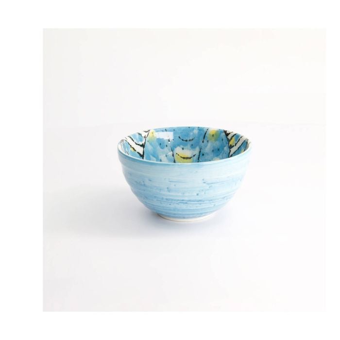 Tokyo Design Studio Seafood Bowl Stylish 13x7cm Light Blue