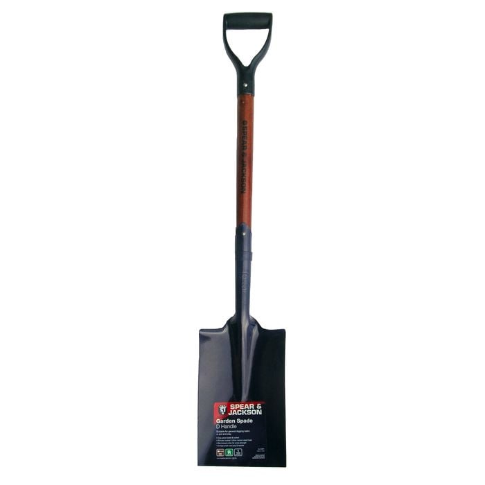 Spear & Jackson Garden Spade Timber Handle