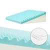 Comfeezzz Bed Wedge Pillow Cool Gel Memory Foam Back Neck Support Sleep Cushion