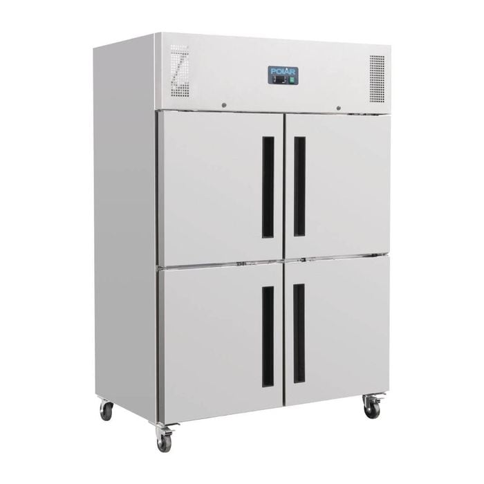 Polar G-series Gastro Freezer Two Door Stable Upright 1200ltr - Commercial Upright Freezers (gh217-a)