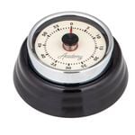 Academy Brontë Mechanical Timer with Magnet 60 Minute Black/Cream