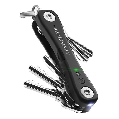 KeySmart iPro - Rechargable Compact Trackable Key Holder, with LED ...