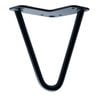 Taskmaster 150 x 12mm Black Steel Hairpin 2 Leg