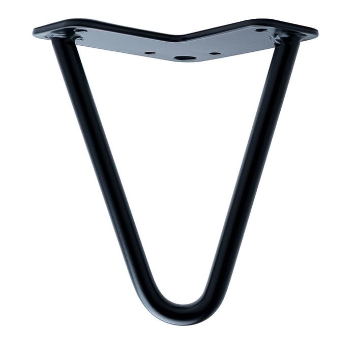 Taskmaster 150 x 12mm Black Steel Hairpin 2 Leg