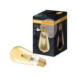 Osram 4W 470lm ST64 Clear Gold LED E27 Globe