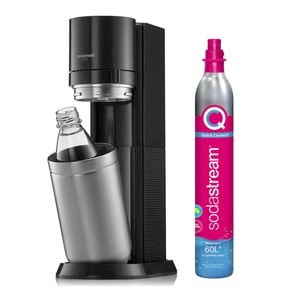 SodaStream Duo Tabletop Sparkling Water Maker Black 60L