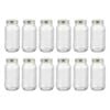12PK Lemon & Lime Roma Ribbed Conserve Glass Jar with Lid 800ml