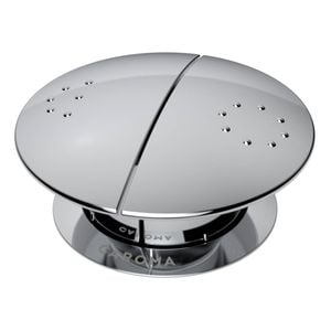 Caroma Chrome Round Care Flush Button