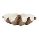 LVD Decorative 29cm Resin Clam Shell/Trinket Decor Small - Dark