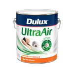 Dulux 4L Interior Paint UltraAir Low Sheen Vivid White - 4L