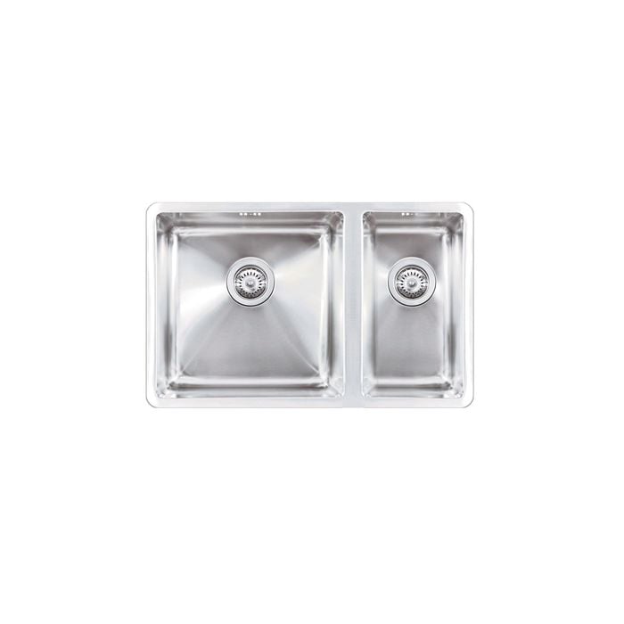 Picassi Gino-615L Stainless Steel Double Bowl Sink - Left