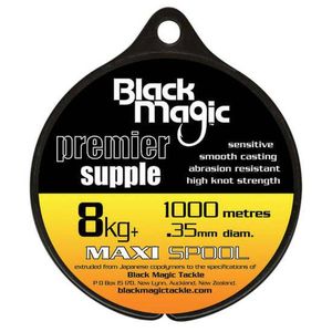 Black Magic Premier Supple Monofilament Fishing Line 8kg+ (1000m)