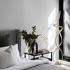 Luminea Ramona LED Light Spiral Floor Lamp Curvy Reading Bedside Light - Gold