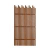 Tuscan Path 180 x 90cm Rust Batten Screen Panel