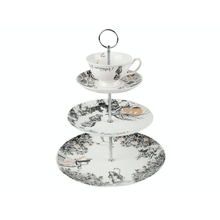 Mikasa X V&a Alice Wonderland 3 Tier Cake Stand