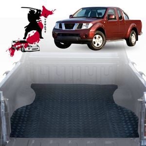 Black Samurai UTE Tub Mat Tray Liner for Nissan Navara 2005 - 2015 (D40 RX)