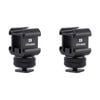 2PK Benro MeVideo Livestream Cold Shoe Tripod Head Mount Accessories Black