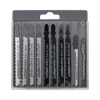 Craftright 10 Piece Jigsaw Blade Set
