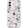 Flower Floral Shockproof Case Shockproof Cover - For Apple iPhone 14 (Pink)