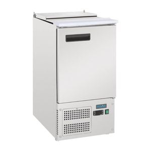 Polar G-series Single Door Saladette Preparation Counter - Salad Bar Fridges (gh333-a)
