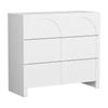 Artiss 3 Chest of Drawers Tallboy Storage White