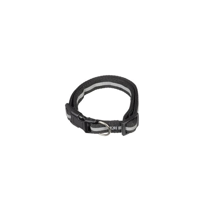 Happy Tails Medium Reflective Padded Dog Collar