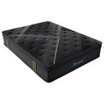 Dreamz 35CM Bamboo Euro Top Egg Foam Spring Mattress Queen