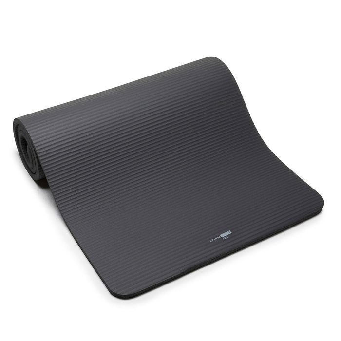 Decathlon - Pilates Mat Comfort 900 - 180 Cm X 70 Cm X 20 Mm - Black - One Size