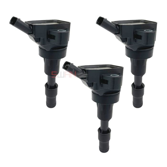 3-Pack SWAN Ignition Coils for Hyundai i10 i20 i30 Kona T-GDI 2013+ 1.0L inc Turbo
