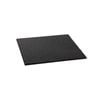 Argon Tableware Square Slate Serving Platter - Dinner Table Serveware - Padded Feet - 33cm - Grey