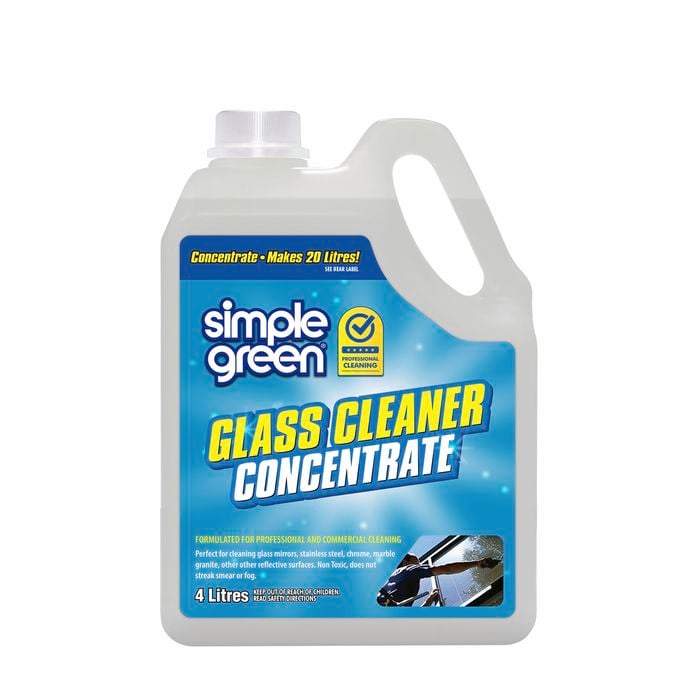 Simple Green 4L Pro-Grade Glass Cleaner Concentrate