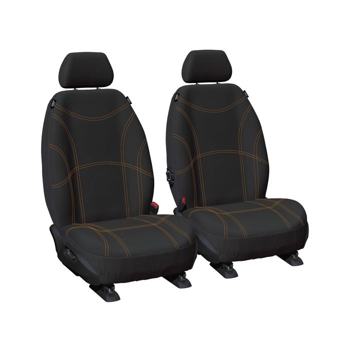 For Mazda BT-50 UP UR Dual Cab 2011-2020 Front Black Custom Neoprene Seat Cover BT50