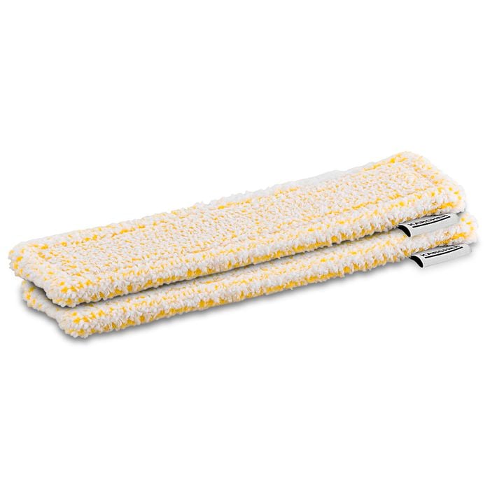 Karcher Indoor Window Vacuum Microfibre Cloth Set - 2 Pack