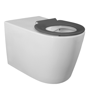 Paco Jaanson Grey Seat Raised Care Rimless Raised Height Floor Pan 