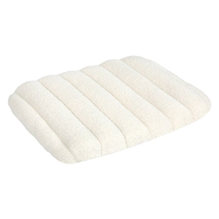 Pawz S Size Orthopedic Dog Bed with Removable Cover - White