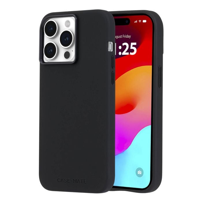 Case-Mate Silicone MagSafe Case For iPhone 15 Pro Max - Black
