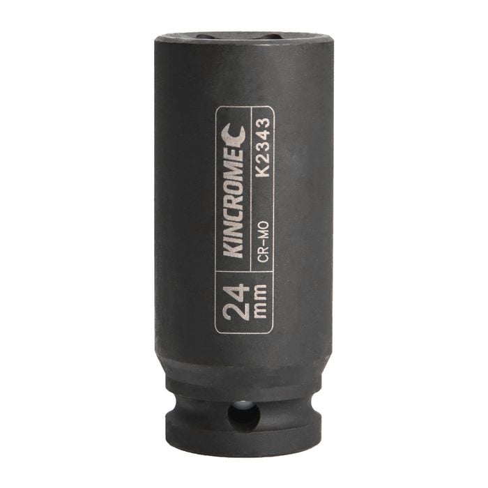 Kincrome 24mm 1/2” Drive Deep Impact Socket