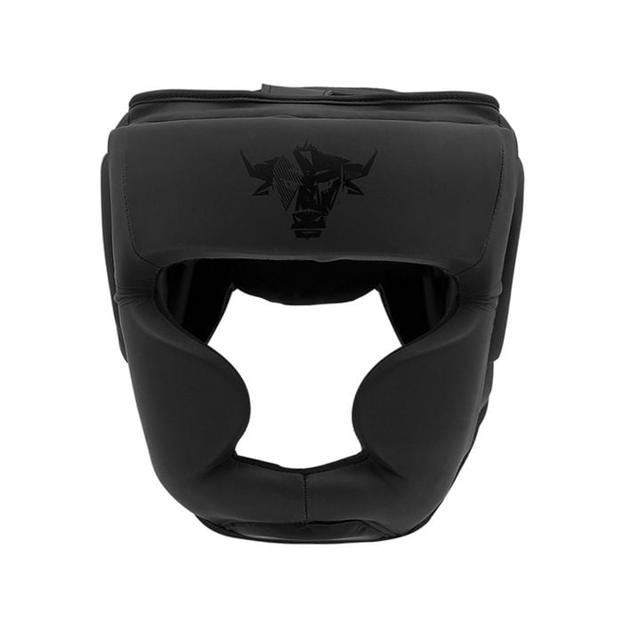 Boxing Head Guard Headgear Training  Sparring Face Helmet by Javson - Black Medium