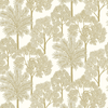 Grandeco 53cm x 10.05m Gold Tree Wallpaper