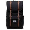 Herschel 30L Little America Backpack Bag in Black - Black | 100% recycled post-consumer water bottles | Backpack